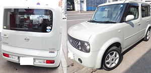 車買取実績 日産 CUBE2